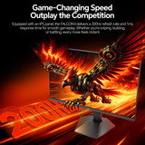 Koorui G2411P, Gaming-Monitor 60.5 cm (23.8 Zoll), schwarz, FullHD, IPS, HDMI, DP, FreeSync Premium, HDR, 200Hz Panel