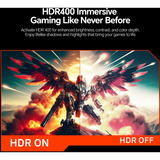 Koorui G2411P, Gaming-Monitor 60.5 cm (23.8 Zoll), schwarz, FullHD, IPS, HDMI, DP, FreeSync Premium, HDR, 200Hz Panel