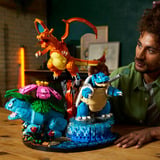 LEGO 72153 Pokémon Bisaflor, Glurak und Turtok, Konstruktionsspielzeug 