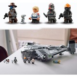 LEGO 75323 Star Wars Die Justifier, Konstruktionsspielzeug Sternenschiff mit Cad Bane Minifigur und Droide Todo 360, The Bad Batch Set
