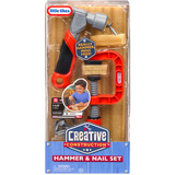MGA Entertainment Litte Tikes Creative Construction - Hammer- und Nagel-Set, Kinderwerkzeug 