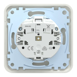 Merten Schutzkontakt-Steckdose mit Schraubklemme und erhöhtem Berührungsschutz weiß, Retail