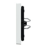 Merten Wippe mit Kontrollfenster für Kontrollschalter- und Taster-Einsatz, einteilig, glänzend weiß (glänzend), Retail