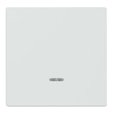 Merten Wippe mit Kontrollfenster für Kontrollschalter- und Taster-Einsatz, einteilig, glänzend weiß (glänzend), Retail