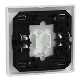 Merten Wippe mit Kontrollfenster für Kontrollschalter- und Taster-Einsatz, einteilig, glänzend weiß (glänzend), Retail