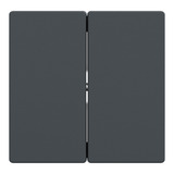 Merten Wippe zweiteilig für Serien-, Doppelwechselschalter- und Doppeltaster-Einsatz anthrazit, Retail