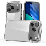 Nevox StyleShell SHOCKFlex, Handyhülle transparent, iPhone 17 Pro