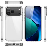 Nevox StyleShell SHOCKFlex, Handyhülle transparent, iPhone 17 Pro