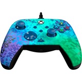 PDP Rematch Advanced Wired Controller - Glitch Green, Gamepad grün/lila, für Xbox Series X|S, Xbox One, PC