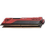 Patriot DIMM 16 GB DDR4-3600 (2x 8 GB) Dual-Kit, Arbeitsspeicher rot/schwarz, PVE2416G360C0K, Viper Elite II, INTEL XMP