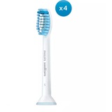 Philips Sonicare HX6054/07 Sensitive Standard 4er, Aufsteckbürste weiß