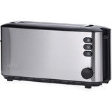 Severin Automatik-Langschlitztoaster AT 2515 silber, 1.000 Watt, für 2 Scheiben Toast