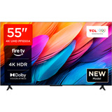 TCL 55PF650A, LED-Fernseher 140 cm (55 Zoll), schwarz, UltraHD/4K, Triple Tuner, FireTV OS 8
