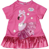 ZAPF Creation BABY born® Kleid Flamingo 43cm, Puppenzubehör 