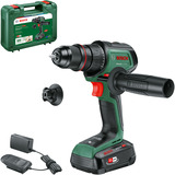 Bosch Heimwerken & Garten Akku-Bohrschrauber AdvancedDrill 18V-80 QuickSnap grün/schwarz, Li-Ionen Akku 2,5Ah, Koffer, POWER FOR ALL ALLIANCE
