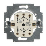 Busch-Jaeger Jalousieschalter Einsatz zwei polig 2712 U weiß, Retail