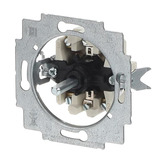 Busch-Jaeger Jalousieschalter Einsatz zwei polig 2712 U weiß, Retail