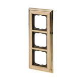 Busch-Jaeger Rahmen dreifach 1723-836 ms/pol Dekor elf/ws weiß, Retail