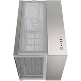 Corsair 2500X , Tower-Gehäuse weiß/aluminium, Tempered Glass x 2