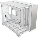 Corsair 2500X , Tower-Gehäuse weiß/aluminium, Tempered Glass x 2
