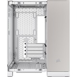 Corsair 2500X , Tower-Gehäuse weiß/aluminium, Tempered Glass x 2