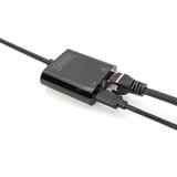 Digitus  USB Type-C Gigabit Ethernet Adapter schwarz, mit Power Delivery Unterstützung