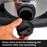 EINHELL TE-VC 36/30 Li, Nass-/Trockensauger rot/silber, ohne Akku und Ladegerät