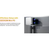 GEEKOM A6, Mini-PC silber, Windows 11 Pro