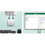 GEEKOM A6, Mini-PC silber, Windows 11 Pro