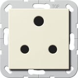Gira Steckdose British Standard Rundstift 15 Ampere weiß, Retail