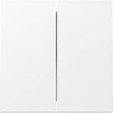 Gira Wippe zweifach Schalter weiß, Retail