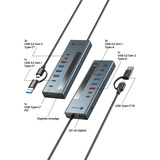 ICY BOX IB-HUB1743-CPD, USB-Hub anthrazit