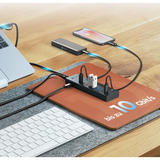 ICY BOX IB-HUB1743-CPD, USB-Hub anthrazit