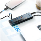 ICY BOX IB-HUB1743-CPD, USB-Hub anthrazit