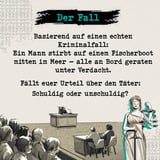 KOSMOS Ihr seid die Jury: Die Welle des Schweigens, Rätselspiel 