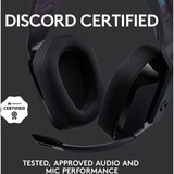 Logitech Gaming G535 LIGHTSPEED, Gaming-Headset schwarz