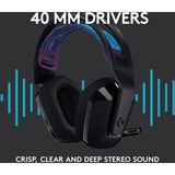 Logitech Gaming G535 LIGHTSPEED, Gaming-Headset schwarz