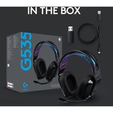 Logitech Gaming G535 LIGHTSPEED, Gaming-Headset schwarz