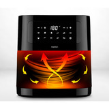 Medion Heißluftfriteuse Life MD 11740 E40 XL, Heißluftfritteuse schwarz, 2.150 Watt, Korb 5,2 Liter