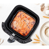 Medion Heißluftfriteuse Life MD 11740 E40 XL, Heißluftfritteuse schwarz, 2.150 Watt, Korb 5,2 Liter