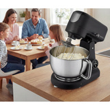 Medion Life Digitale Küchenmaschine MD12600 schwarz, 800 Watt, 4,6 Liter Schüssel, inkl. Fleischwolf