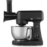 Medion Life Digitale Küchenmaschine MD12600 schwarz, 800 Watt, 4,6 Liter Schüssel, inkl. Fleischwolf