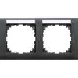 Merten Rahmen zweifach anthrazit, Retail