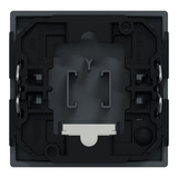 Merten Wippe mit Symbolfenster rechteckig für Kontrollschalter- und Taster-Einsatz, 1-fach anthrazit, Retail