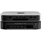 OWC miniStack STX, Thunderbolt 4, Laufwerksgehäuse schwarz, Stapelbares Storage-Gehäuse mit Thunderbolt Hub Xpansion