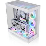 Thermaltake CTE E550 TG , Tower-Gehäuse weiß, Tempered Glass x 3