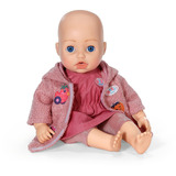 ZAPF Creation BABY born® Mantel Set mit Kleid 43cm, Puppenzubehör 