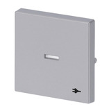 0 Busch-J. Wippe mit Aufdruck alusilber 1789 ST-83 aluminium, Retail