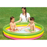 Bestway Planschbecken 152 x 30 Zentimeter Sommer Set, Schwimmbad 