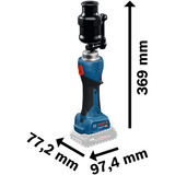 Bosch Akku-Hydraulisches Stanzwerkzeug GLH 18V-60 Professional solo, 18Volt blau, ohne Akku und Ladegerät, in XL-BOXX